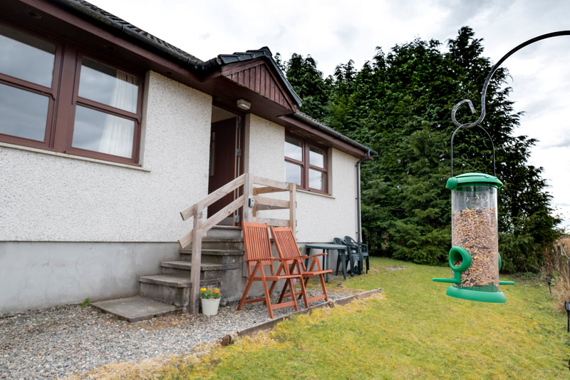 Front of Glencaig Cottage